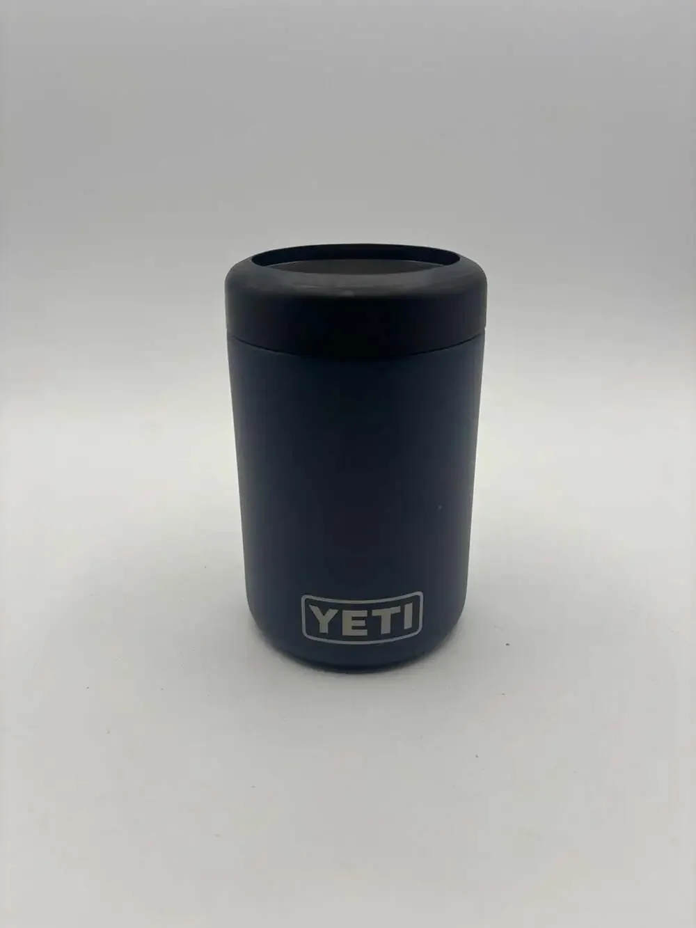 YETI Rambler 12 oz Colster Can Insulator Navy Blue